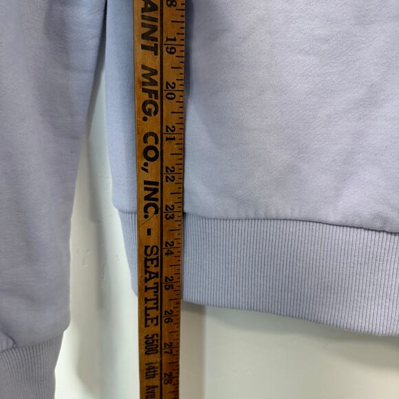 Wanakome Women's Selene Hoodie Sweatshirt Pullover Colorblock Blue Medium - Picture 5 of 7